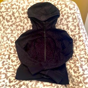 Lululemon scuba hoody-Black